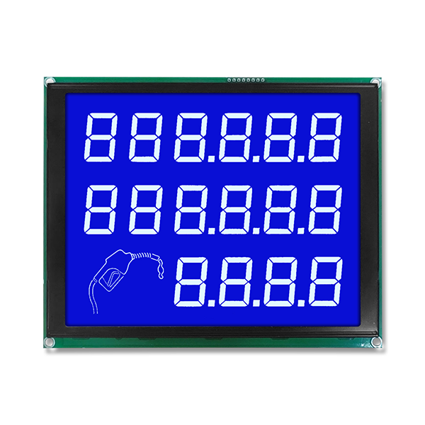 16 Digits 7 Segment LCD Display For Fuel Dispenser