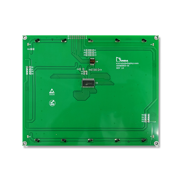 16 Digits 7 Segment LCD Display For Fuel Dispenser