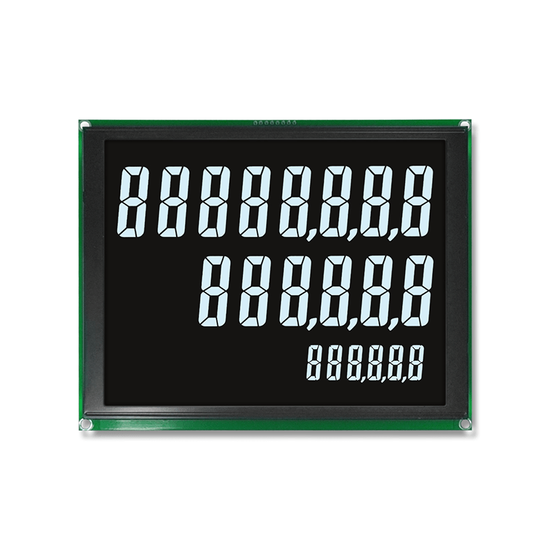 8+6+6 Digits 7 Segment LCD Display For Fuel Dispenser