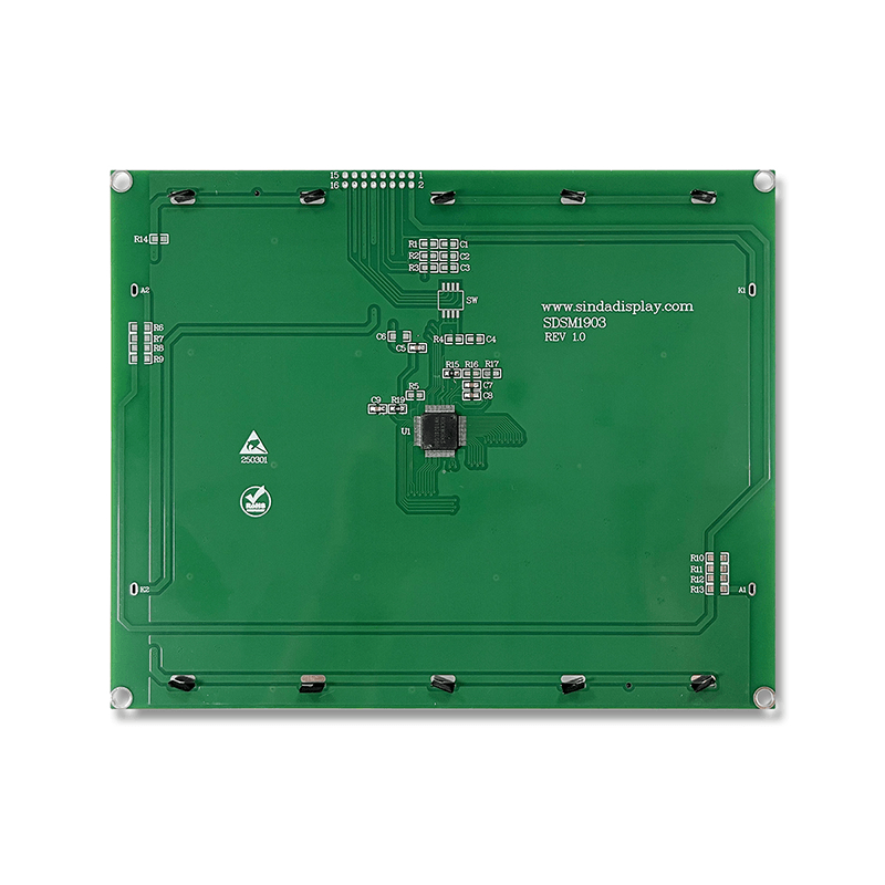 7+7+5 Digits 7 Segment LCD Display For Fuel Dispenser